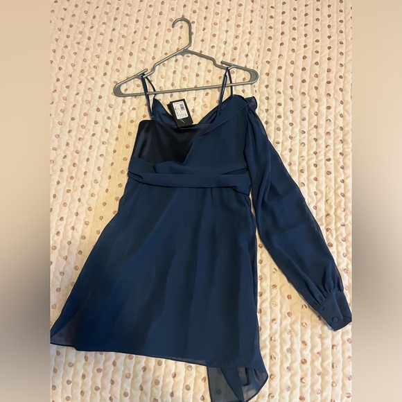 Brand new: Marciano one shoulder cocktail dress sz S - Picture 4 of 8